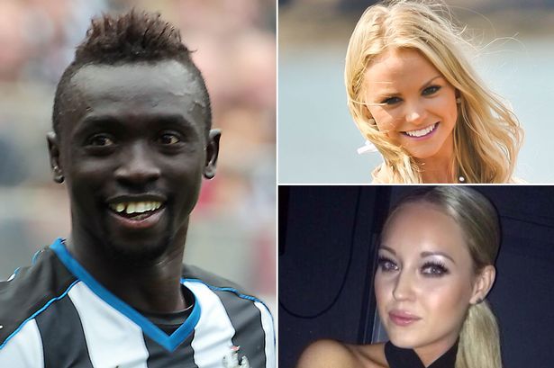 Papiss Cissé two girlfriend