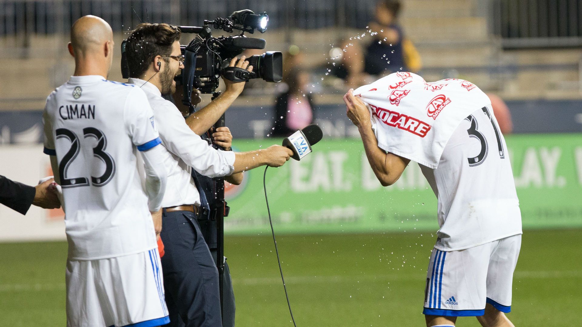 Blerim Dzemaili Laurent Ciman Montreal Impact