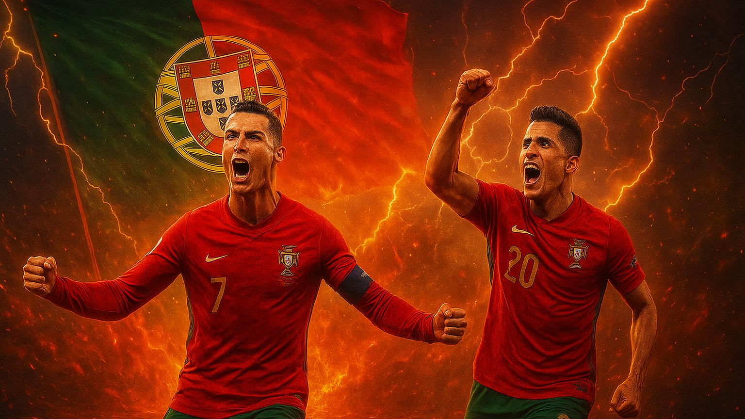 Cristiano Ronaldo Joao Cancelo 