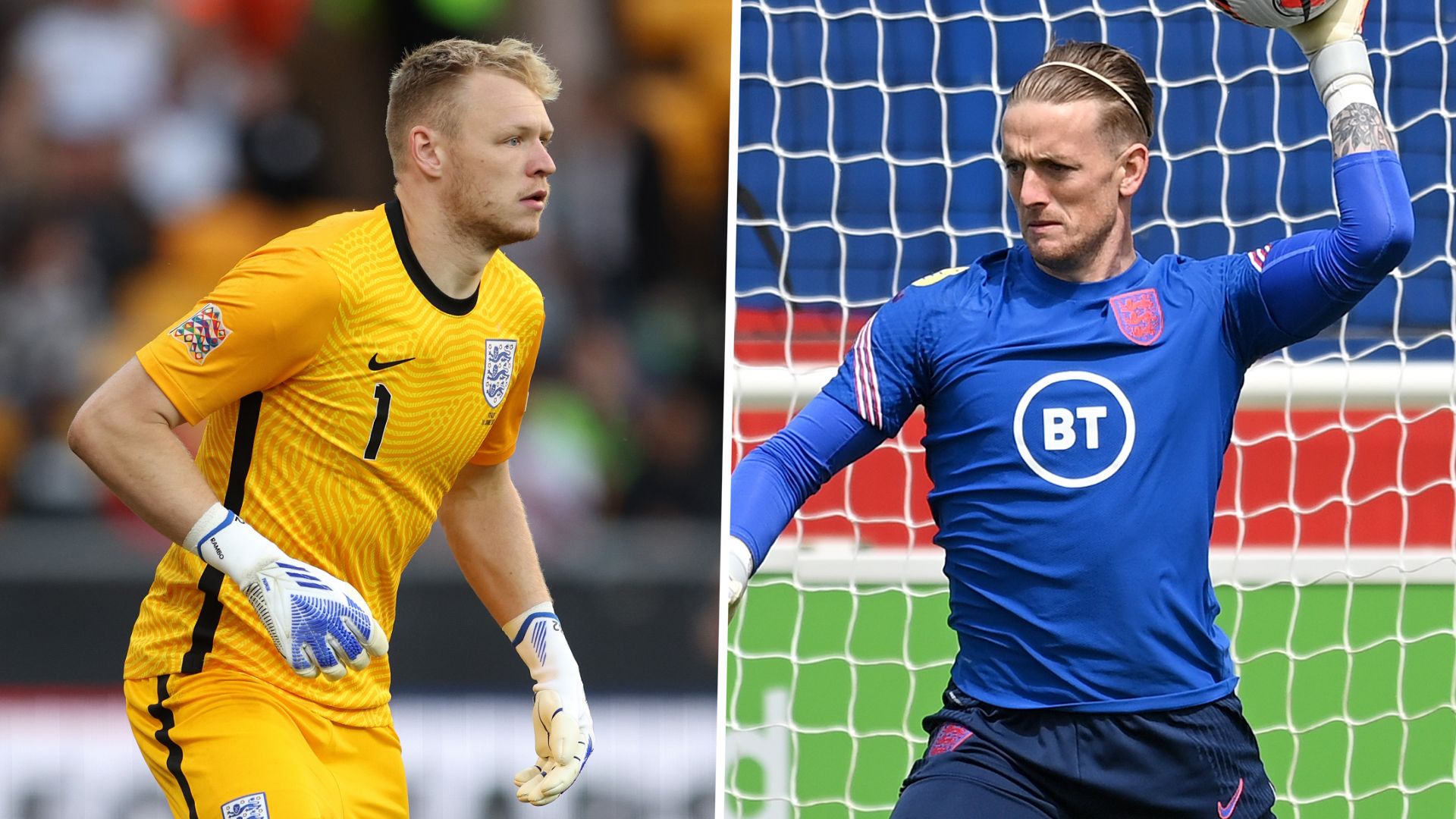 Ramsdale Pickford England 2022