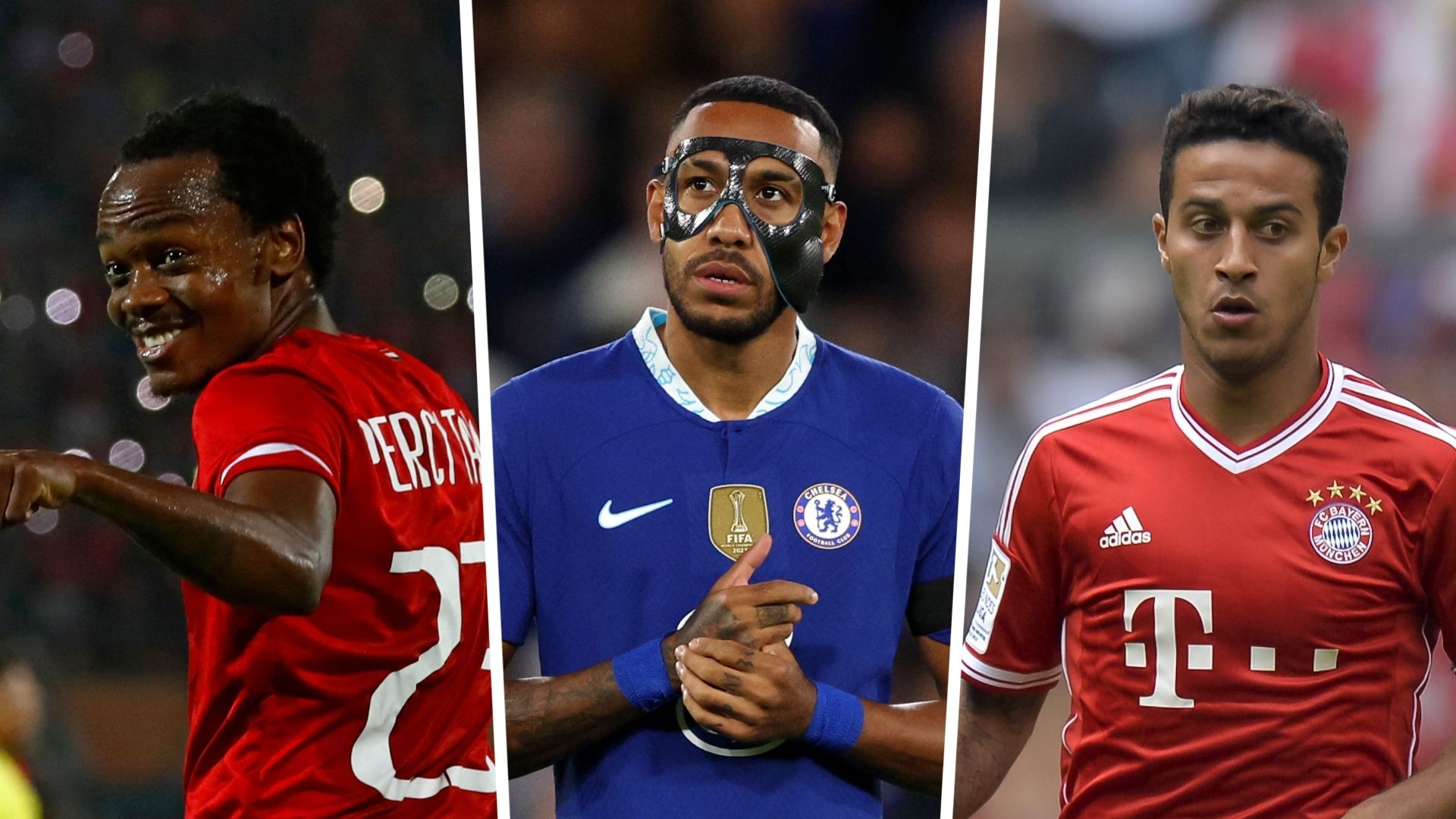 Percy Tau Aubameyang Thiago