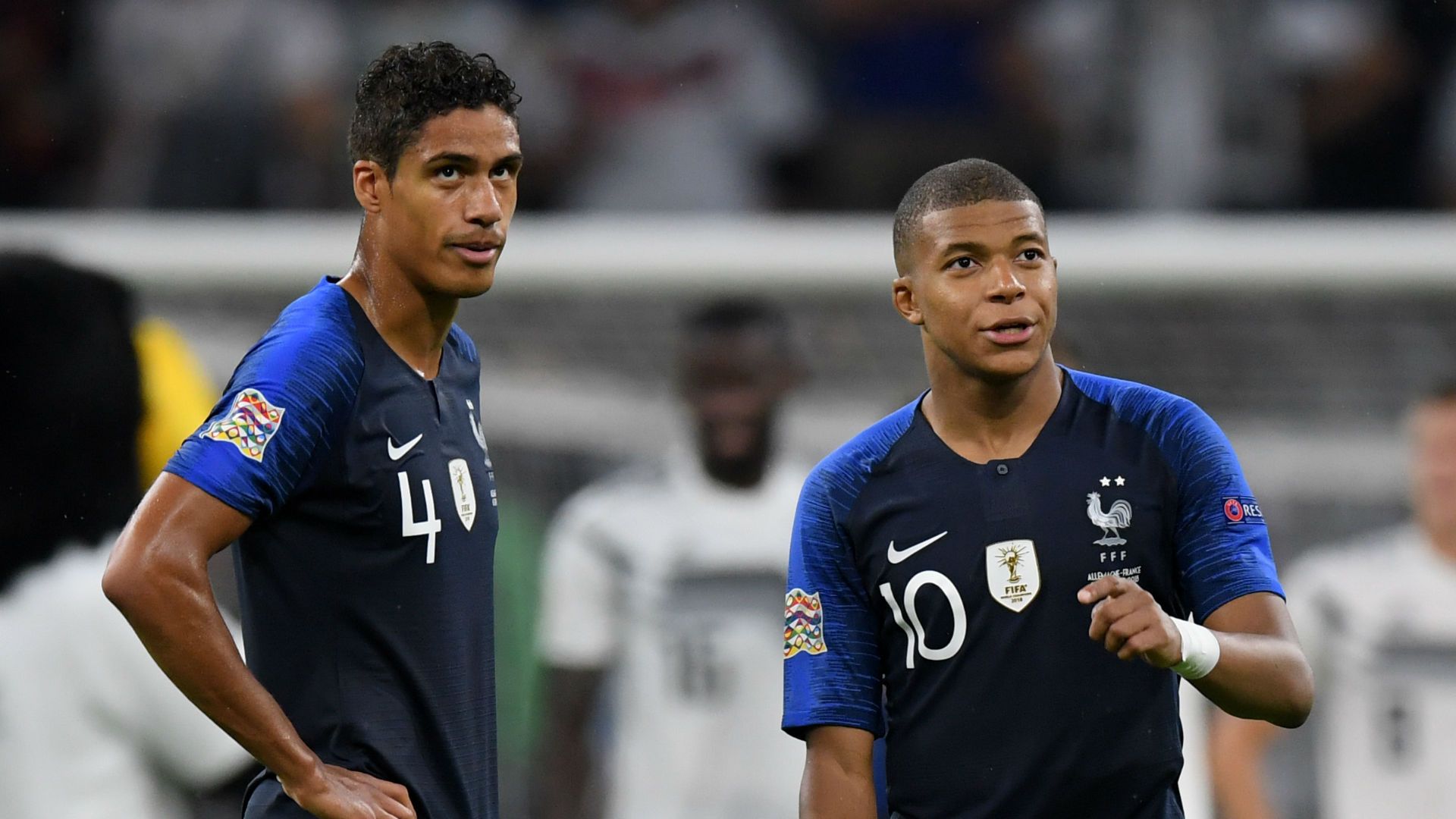 Varane Mbappe France