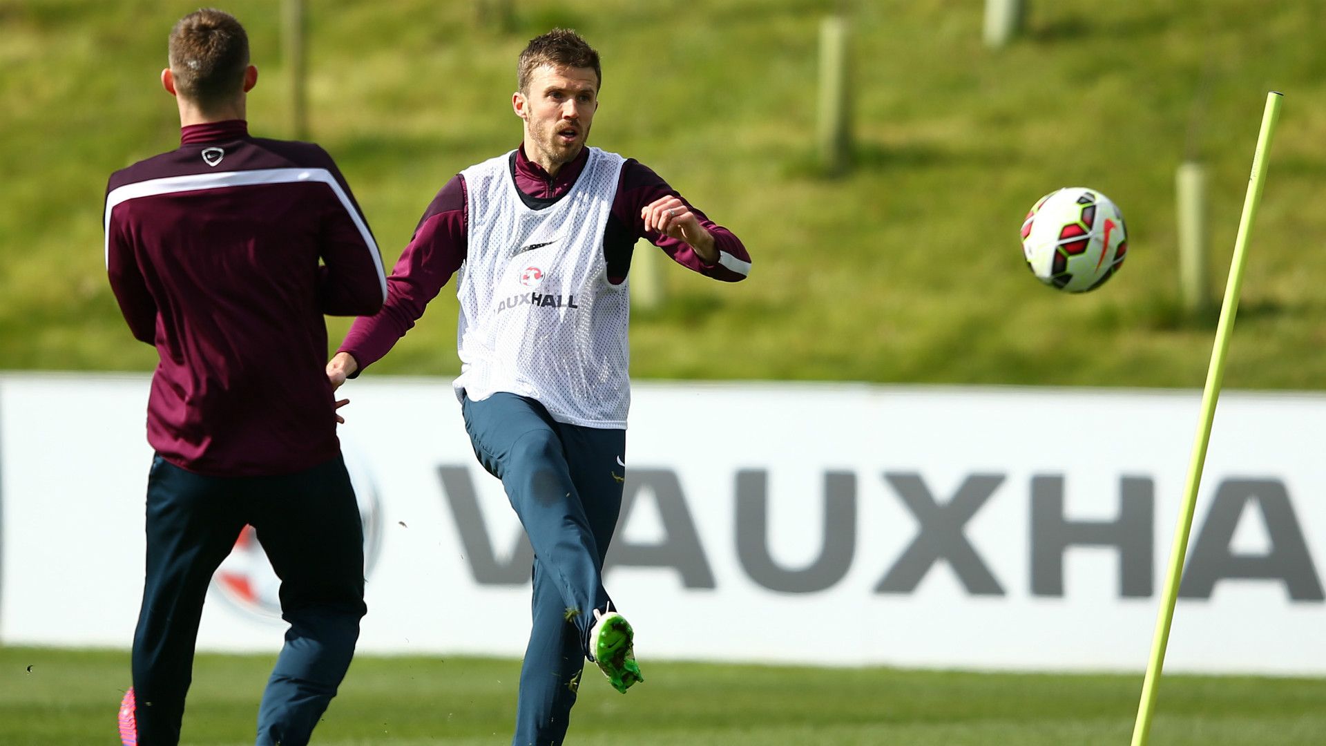 Michael Carrick England training session 24032015