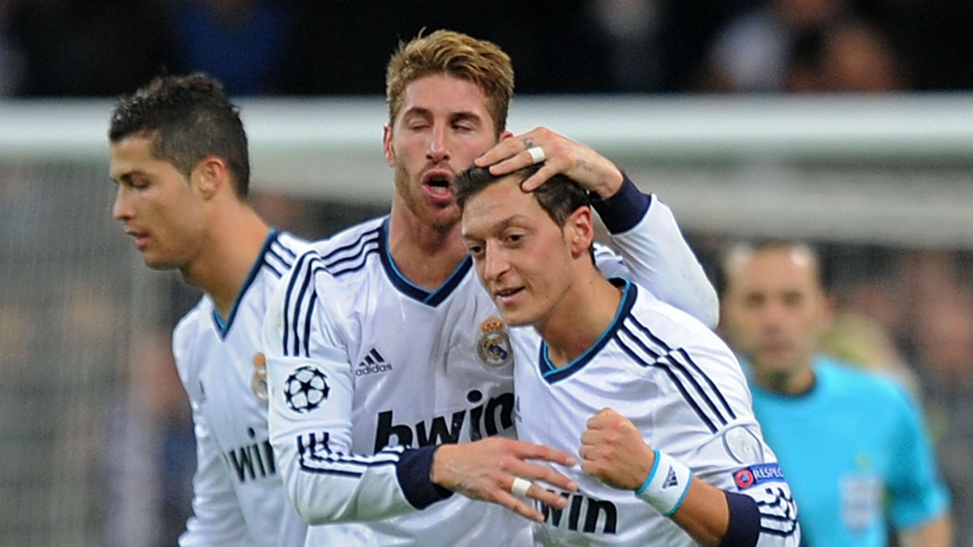 Sergio Ramos Mesut Ozil