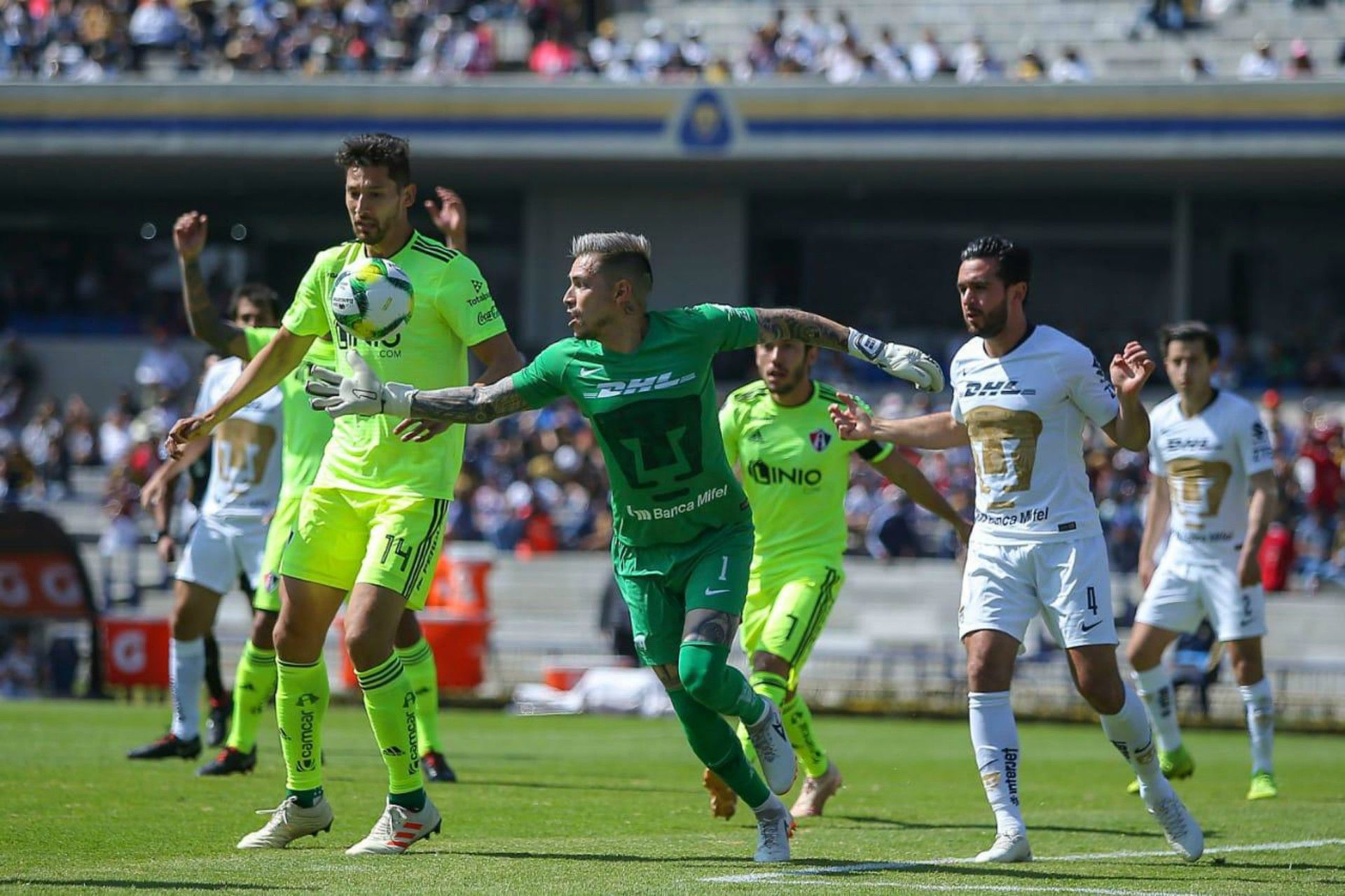 Pumas Atlas Alfredo Saldívar Omar González