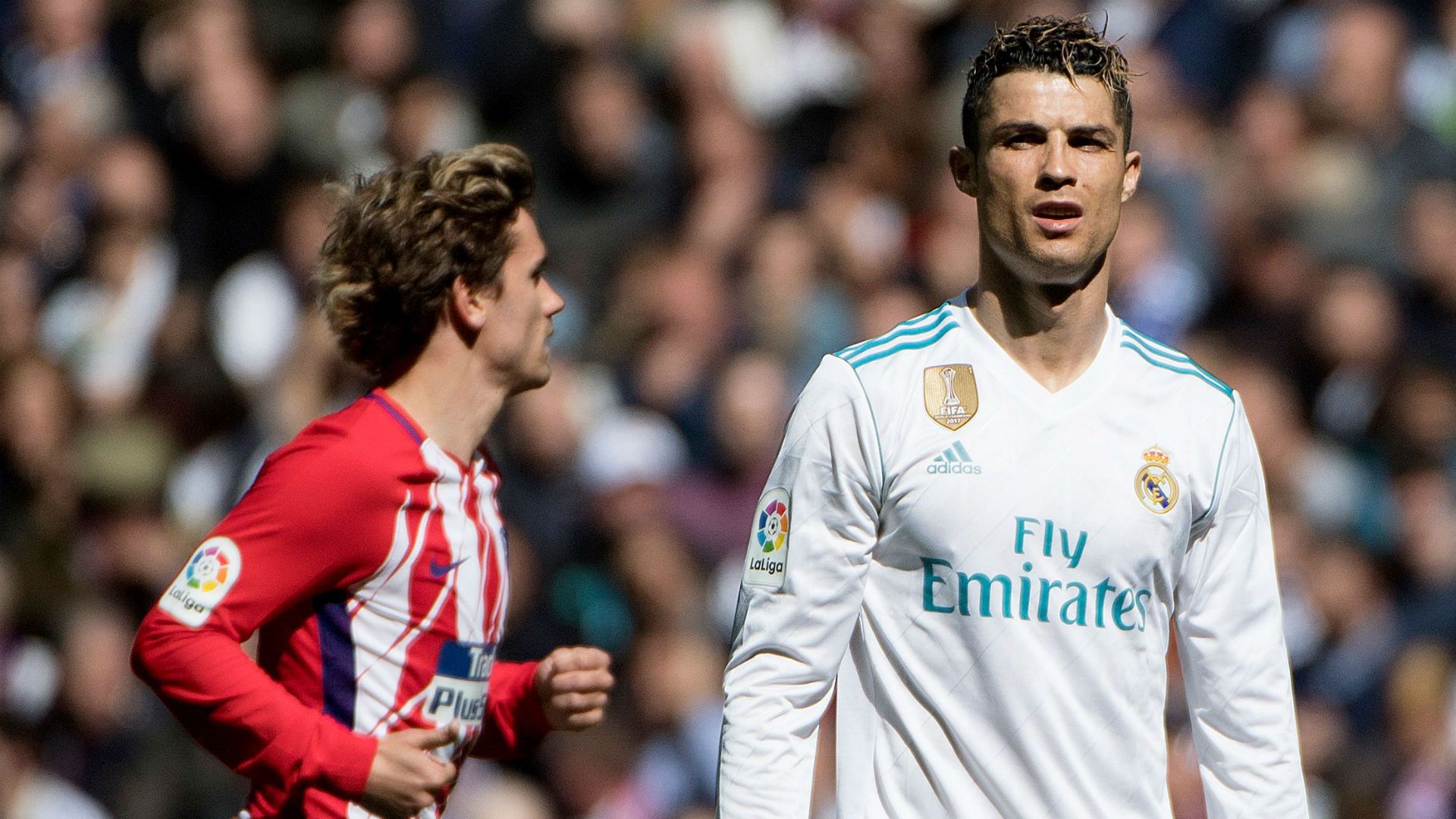 Antoine Griezmann Atletico Madrid Cristiano Ronaldo Real Madrid