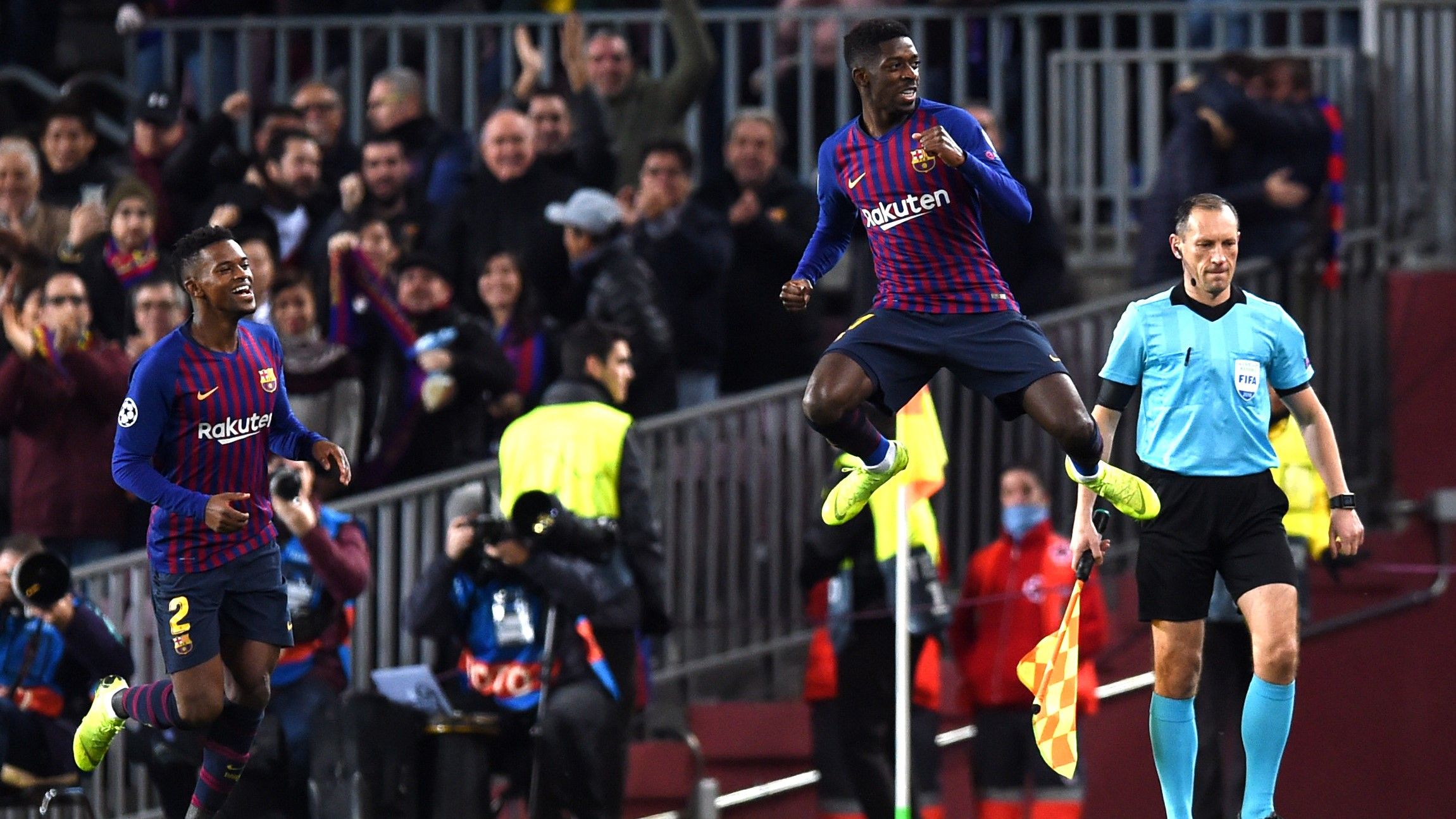 Ousmane Dembele Barcelona Tottenham UCL 11122018