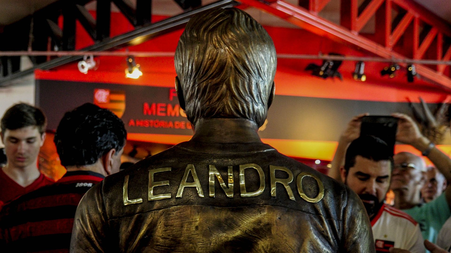 Leandro busto Flamengo 23 03 2019