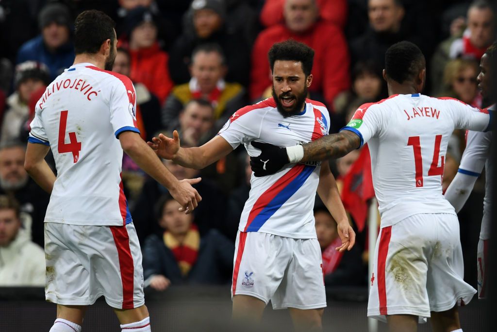 Andros Townsend Liverpool vs Crystal Palace EPL 190119