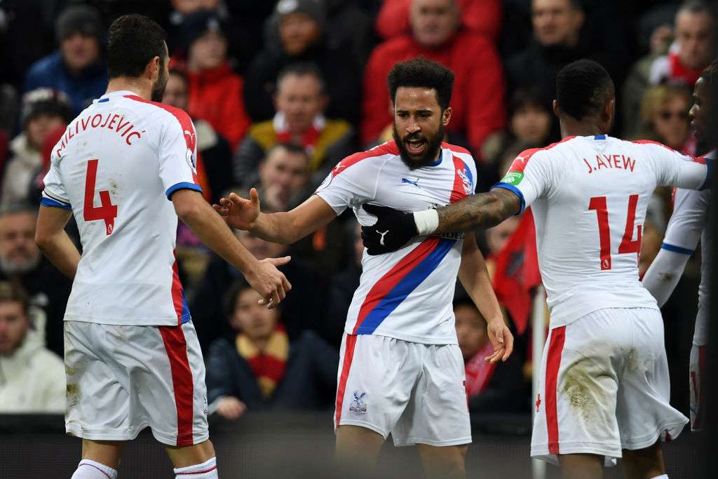 Andros Townsend Liverpool vs Crystal Palace EPL 190119