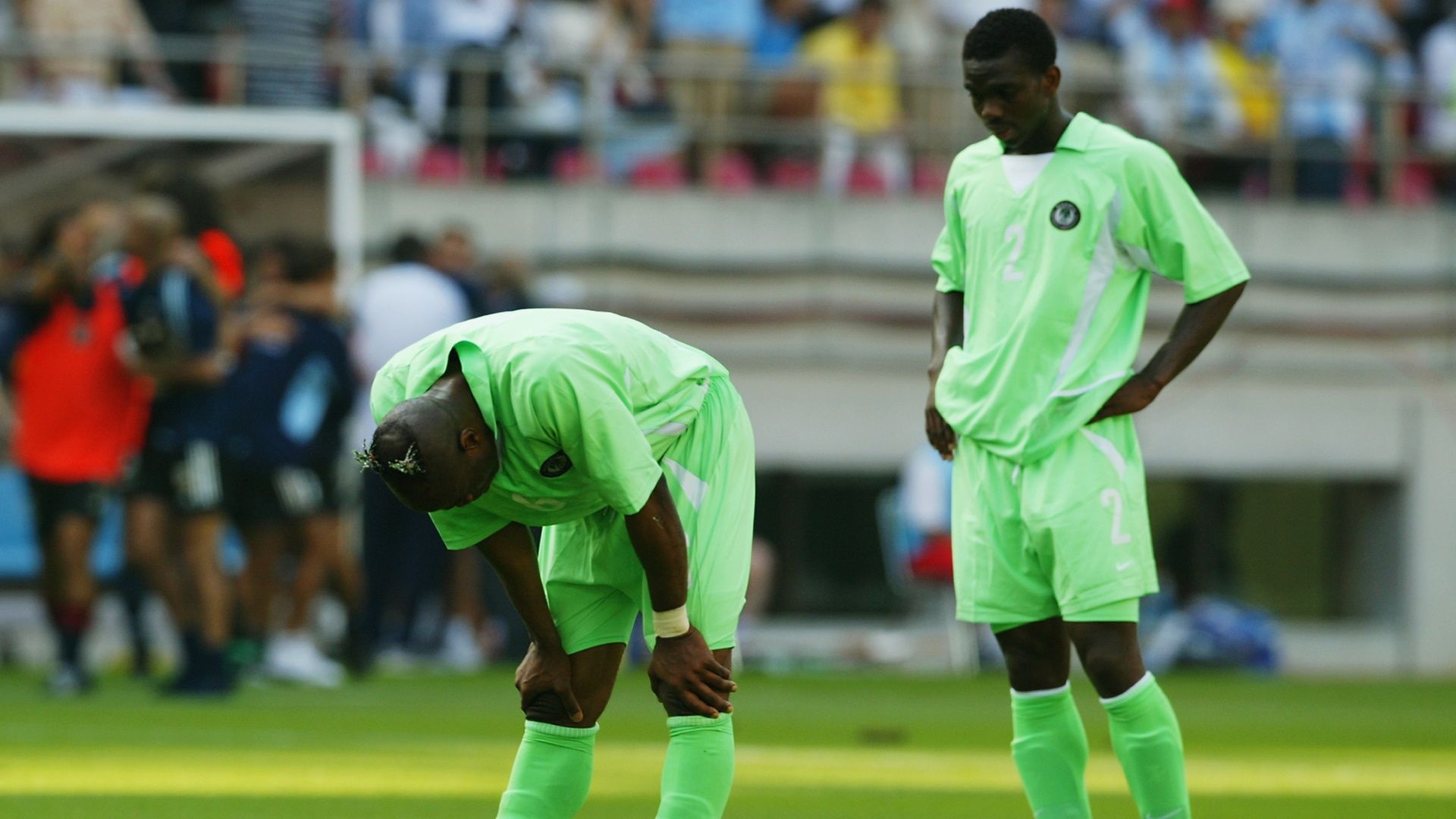 Taribo West & Joseph Yobo, Nigeria 2002