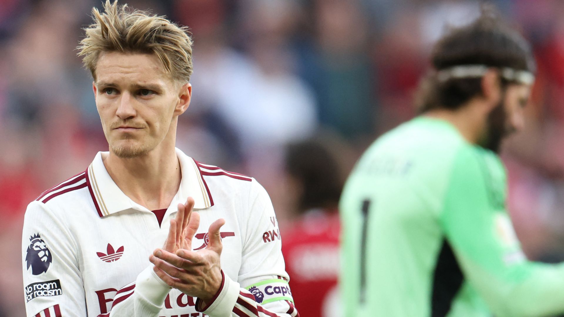 Martin Odegaard Arsenal Liverpool 2025-26