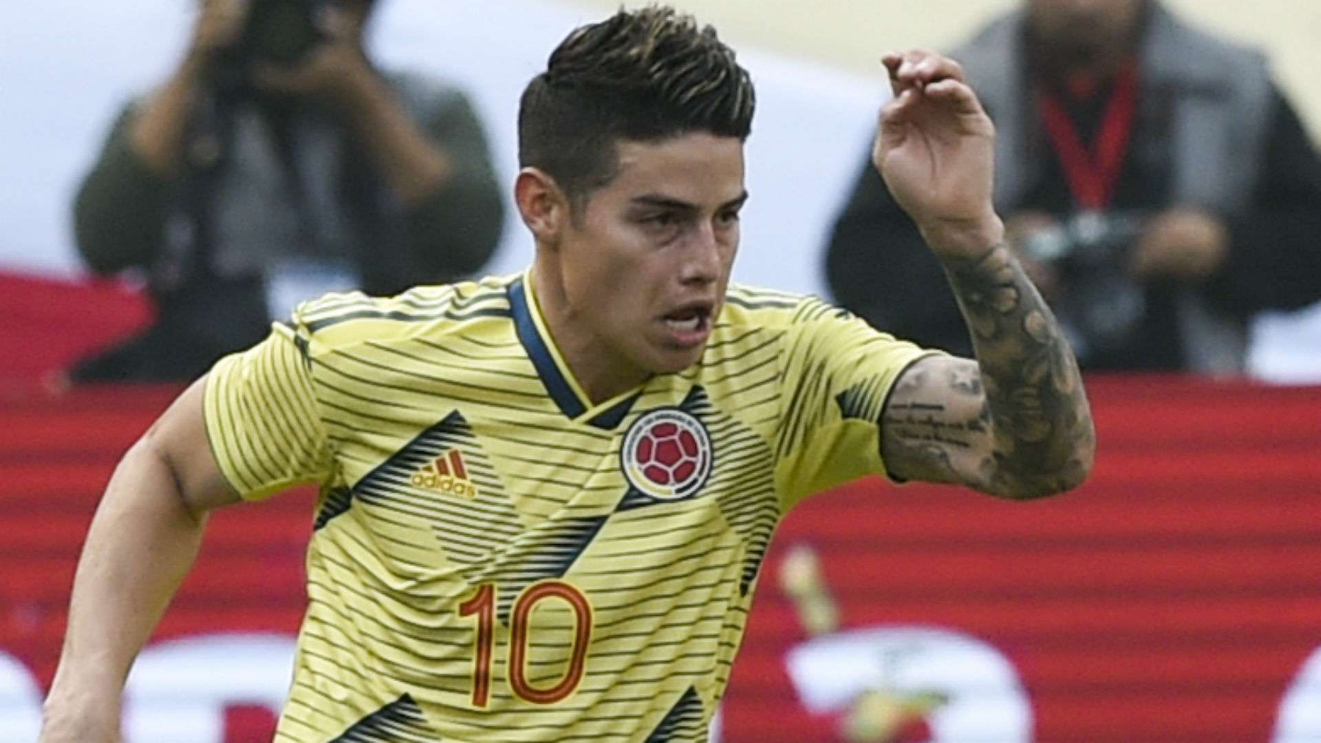 James Rodríguez Colombia - Perú Amistoso 2019