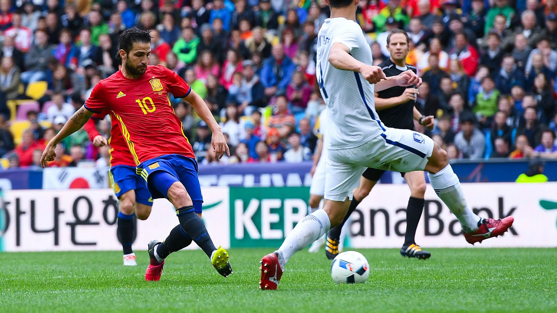 Cesc Fabregas Spain Korea Friendly 01062016