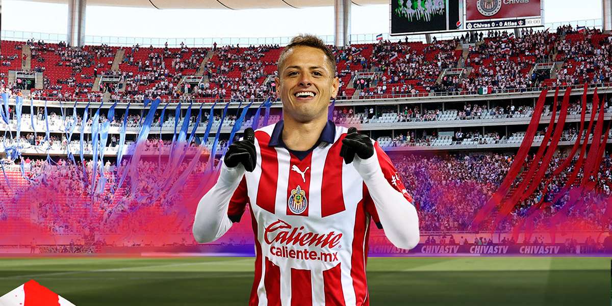 Javier Chicharito Hernández Chivas HIC 2:1