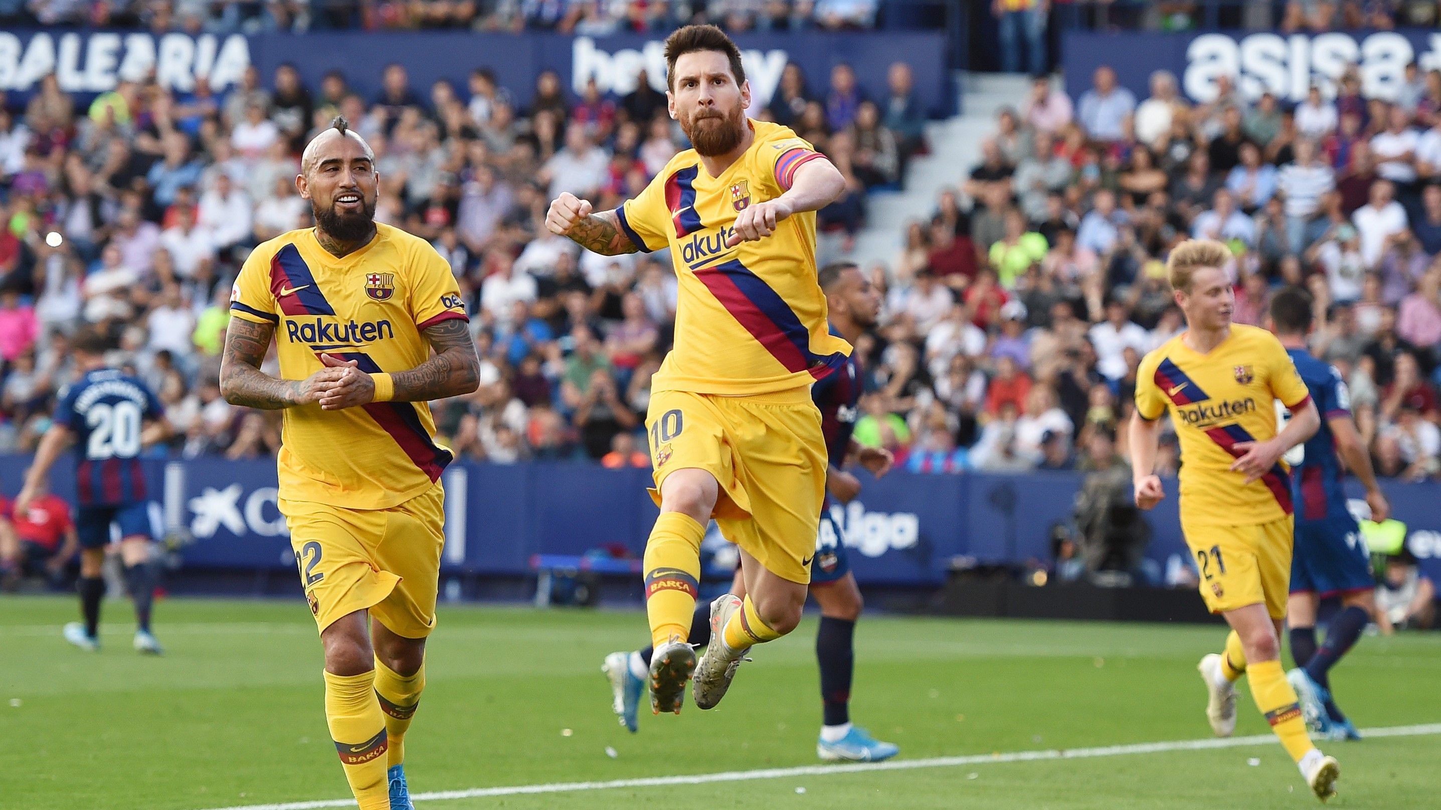 Lionel Messi Levante Barcelona LaLiga 02112019