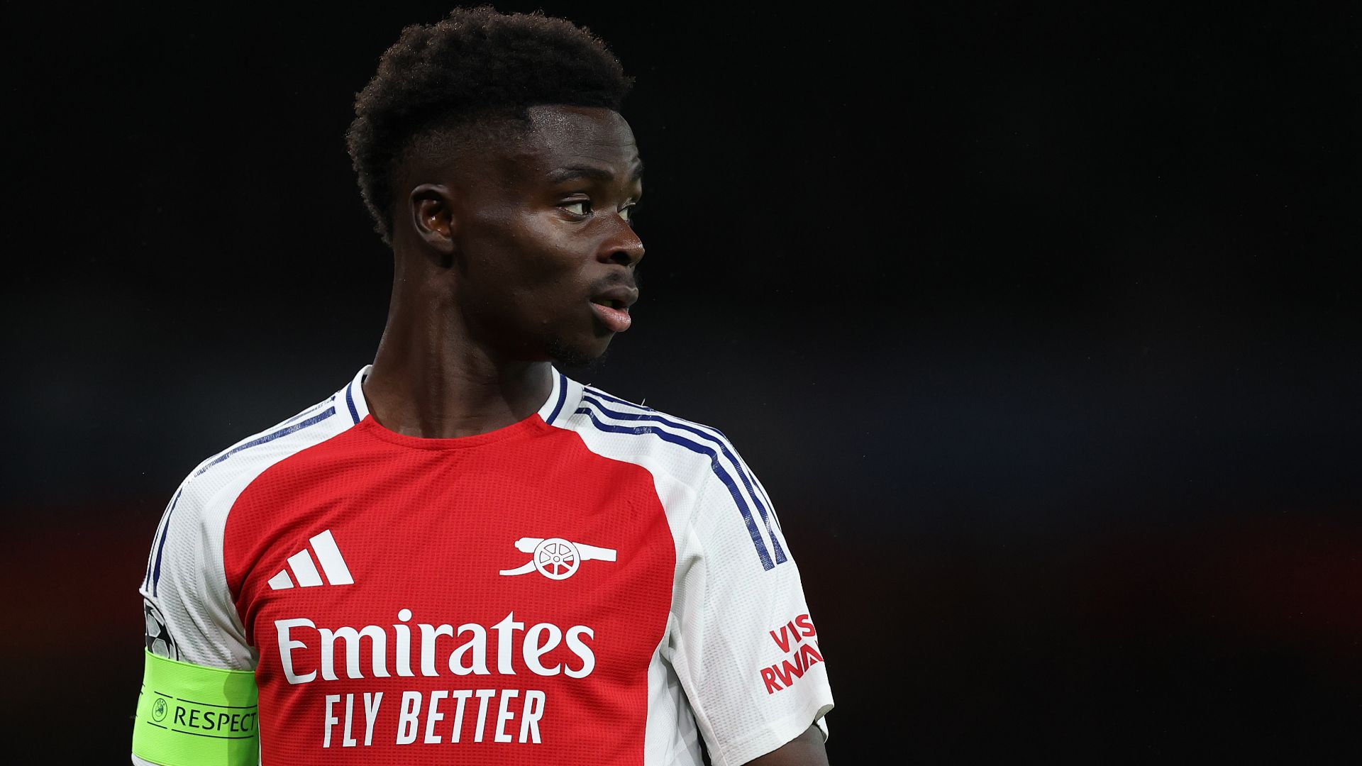 Bukayo Saka Arsenal 2024-25