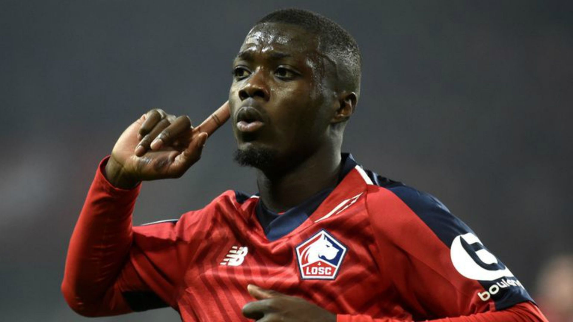 Lille winger Nicolas Pepe