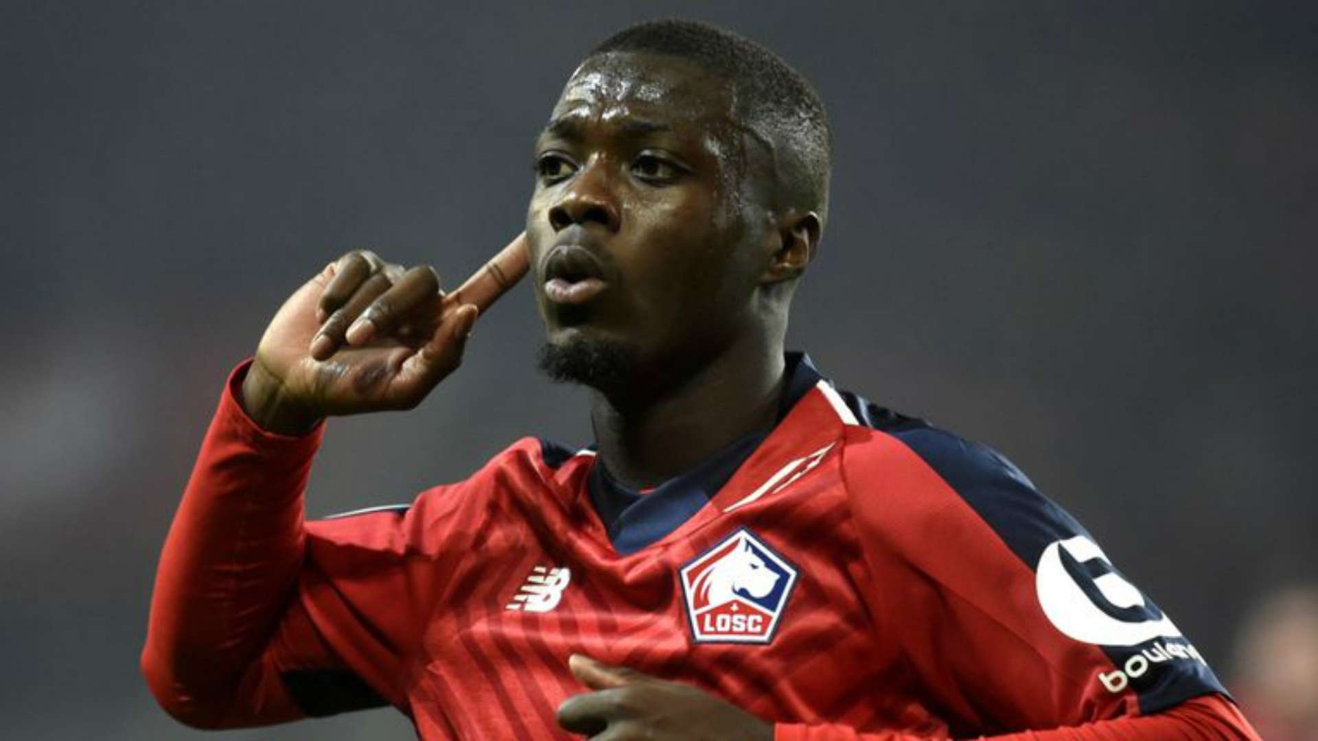 Lille winger Nicolas Pepe
