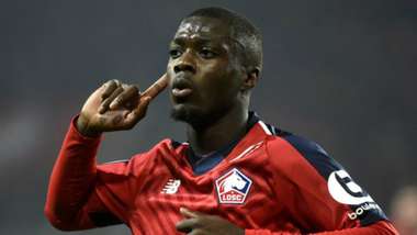 Lille winger Nicolas Pepe