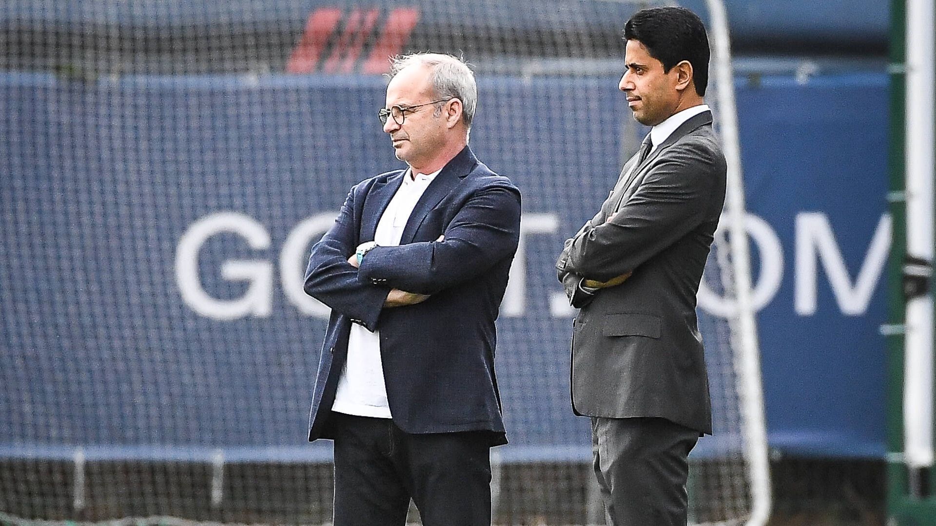 ONLY GERMANY Luis Campos Nasser Al Khelaifi PSG 2022