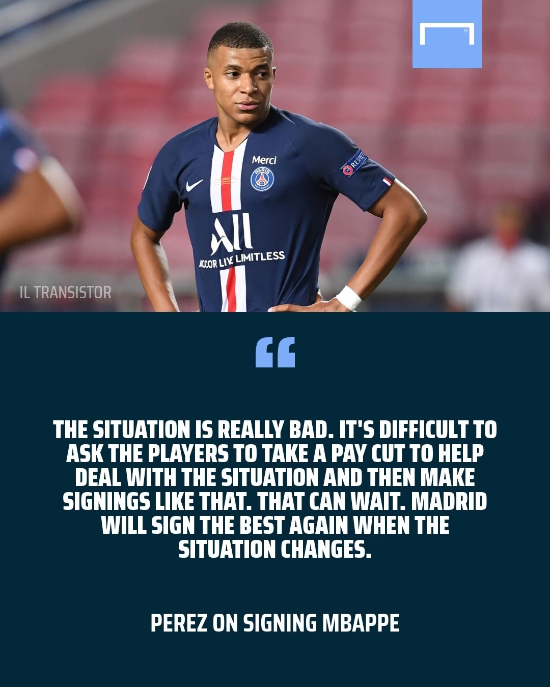 Florentino Perez Kylian Mbappe Real Madrid GFX