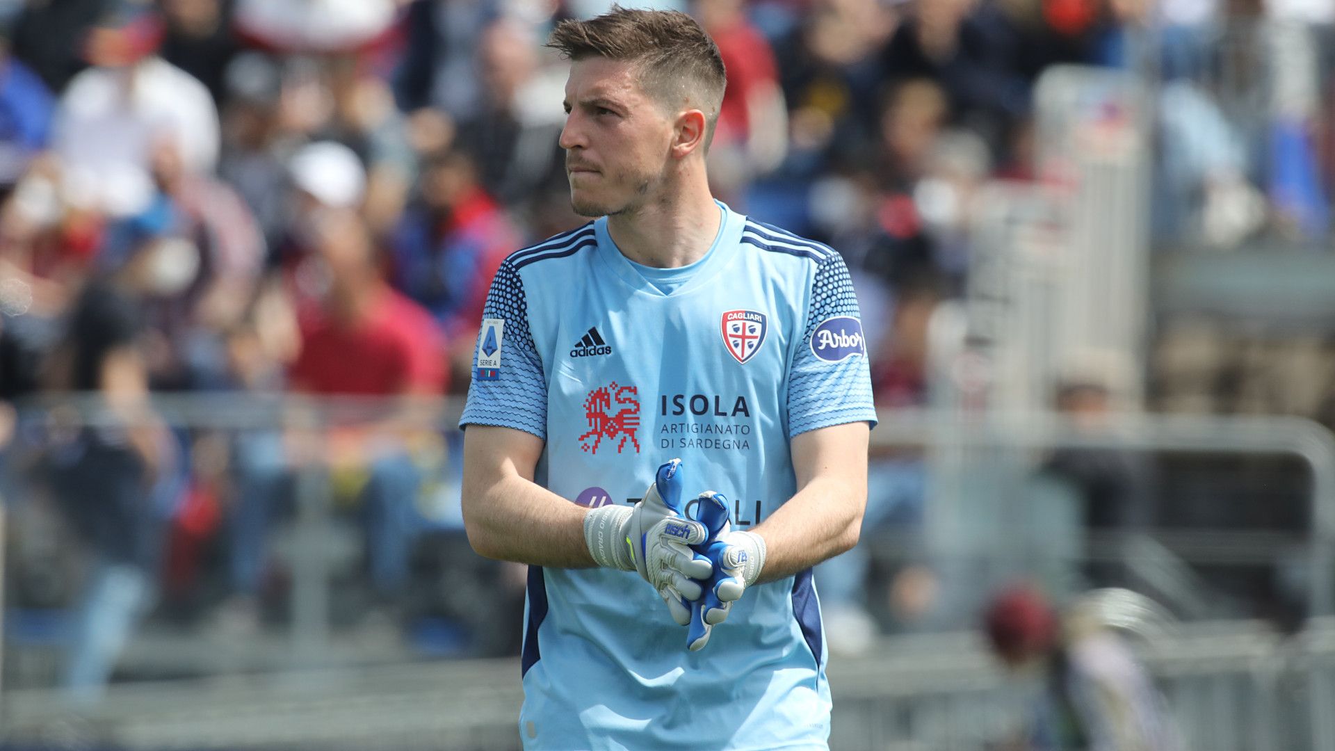 Alessio Cragno Cagliari Sassuolo Serie A