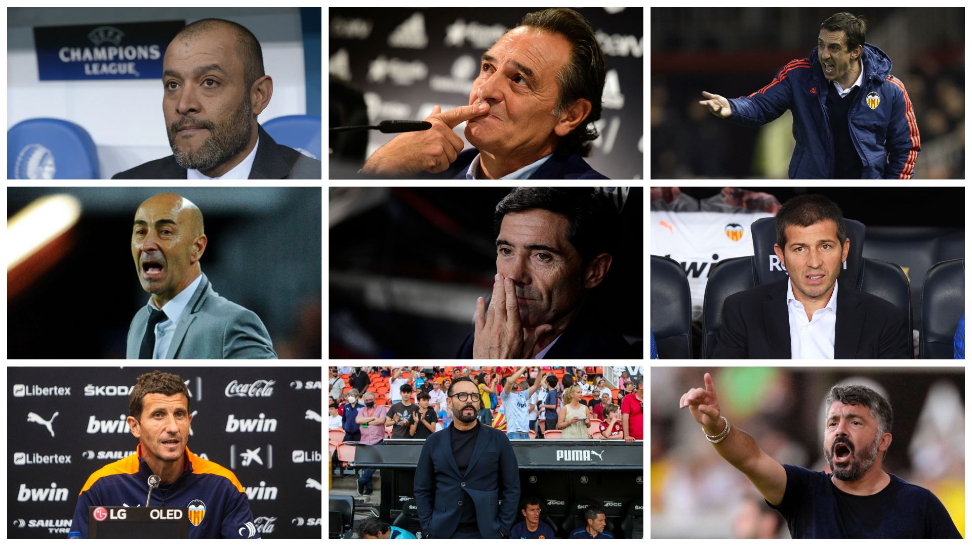 Entrenadores Valencia Peter Lim