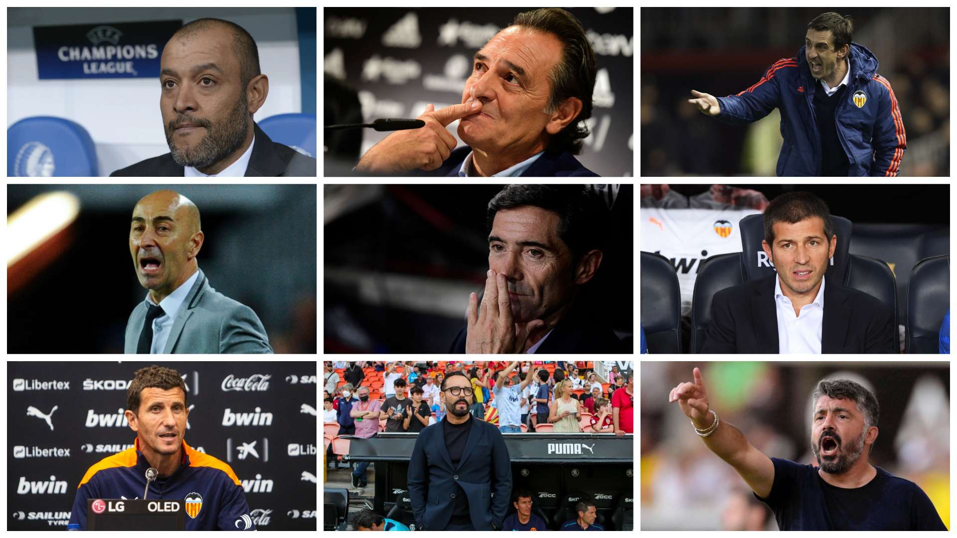 Entrenadores Valencia Peter Lim