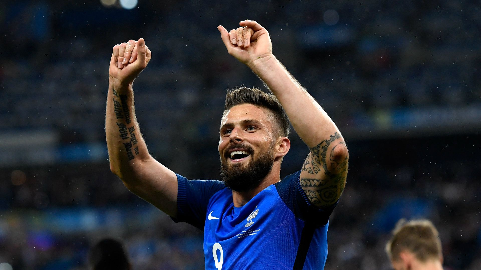 Olivier Giroud France Iceland UEFA Euro 2016 03072016