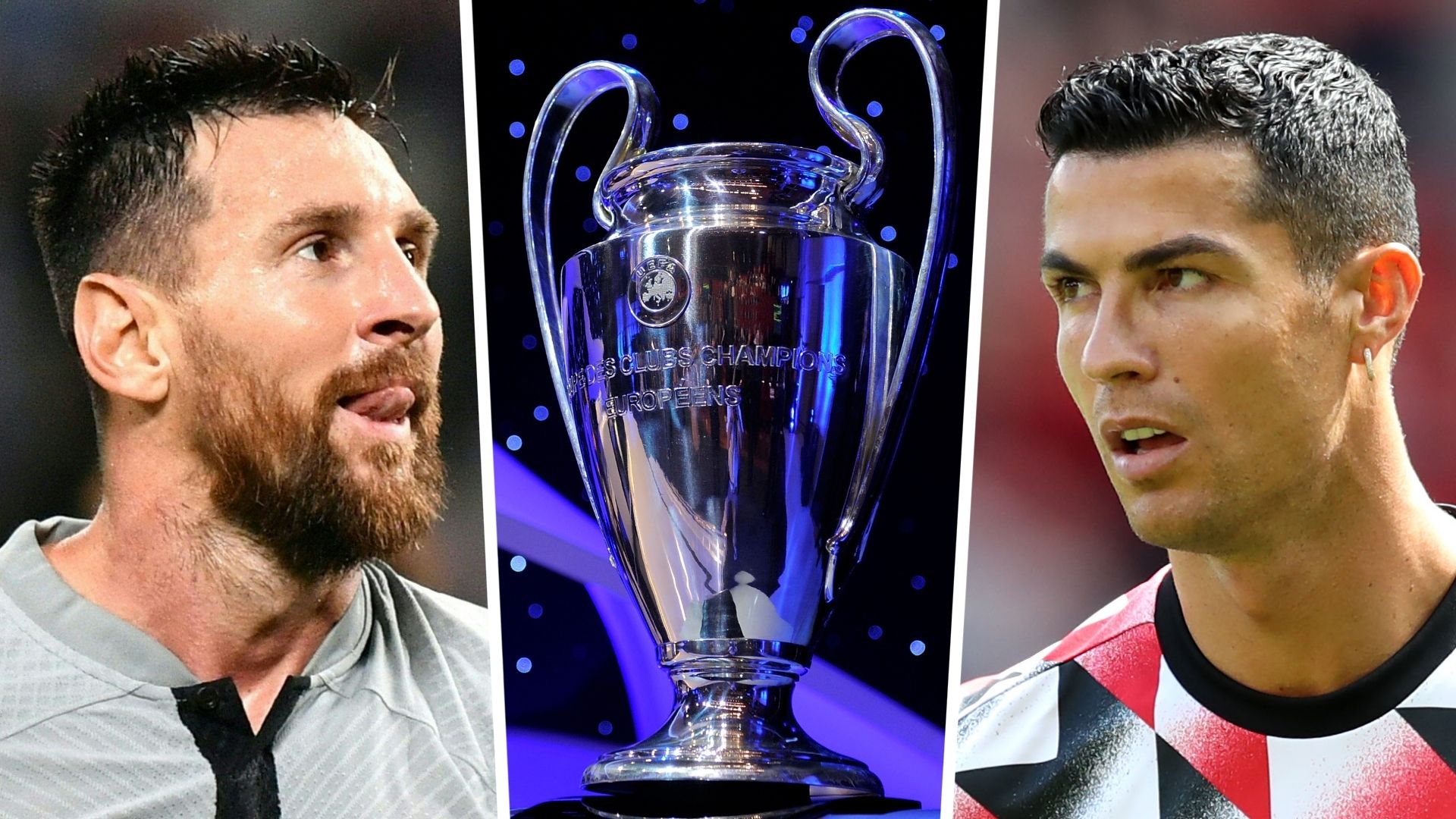 Lionel Messi Cristiano Ronaldo Champions League