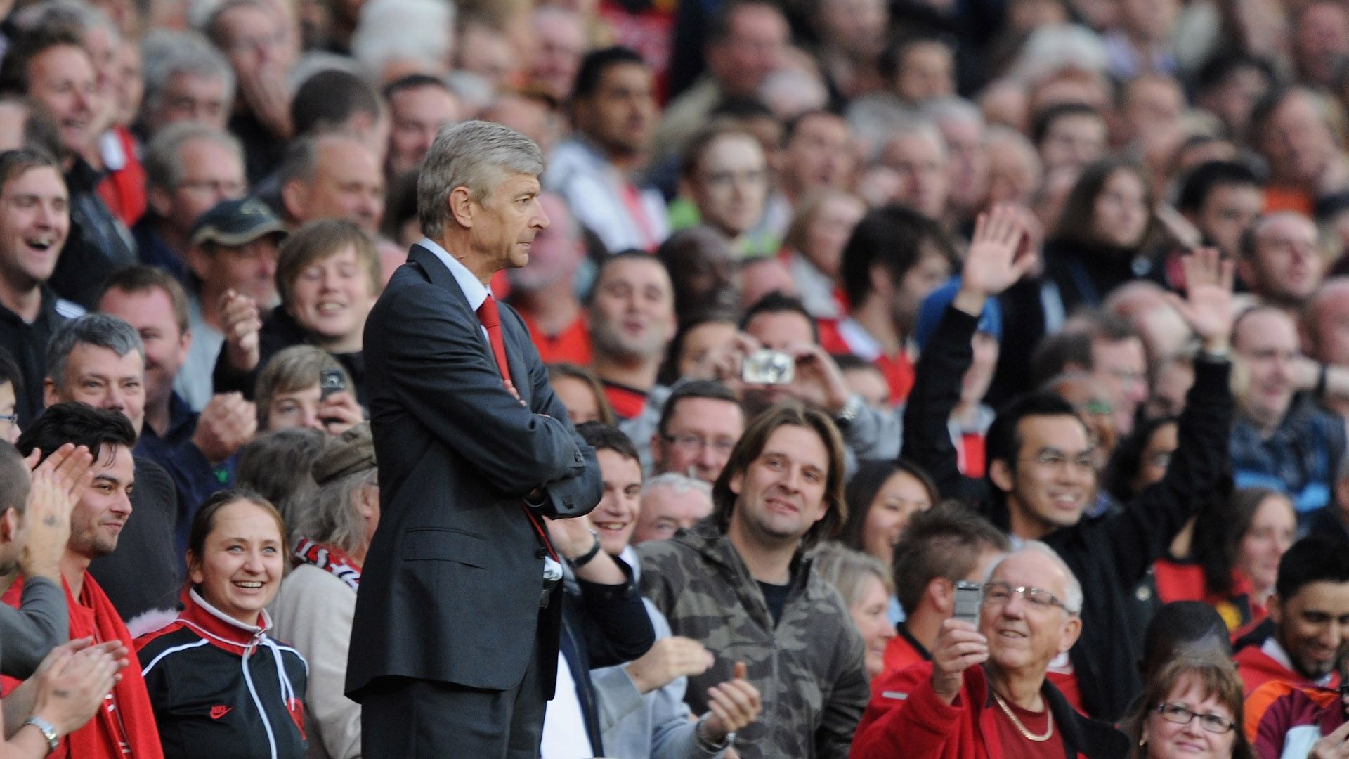 Arsene Wenger Arsenal Manchester United