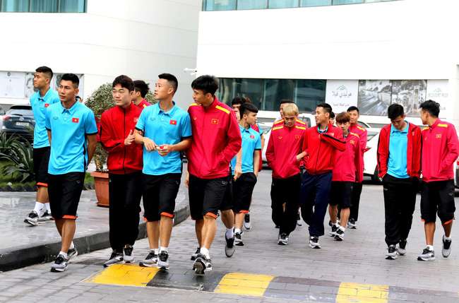 Vietnam training Asian Cup 2019