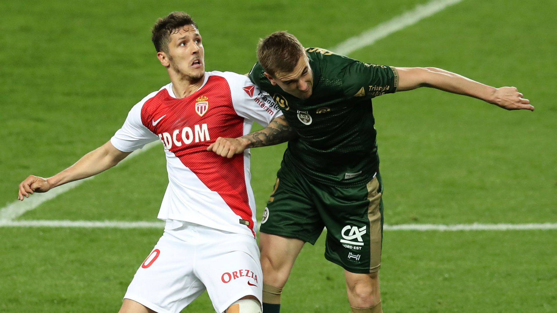 Stevan Jovetic Monaco Reims Ligue 1 13042019