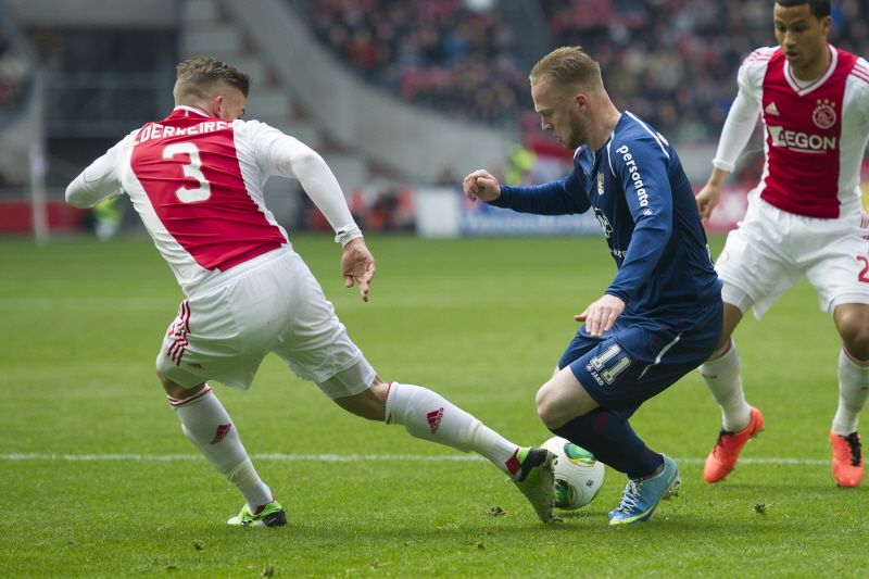 Toby Alderweireld, Melvin Platje, Ajax - NEC