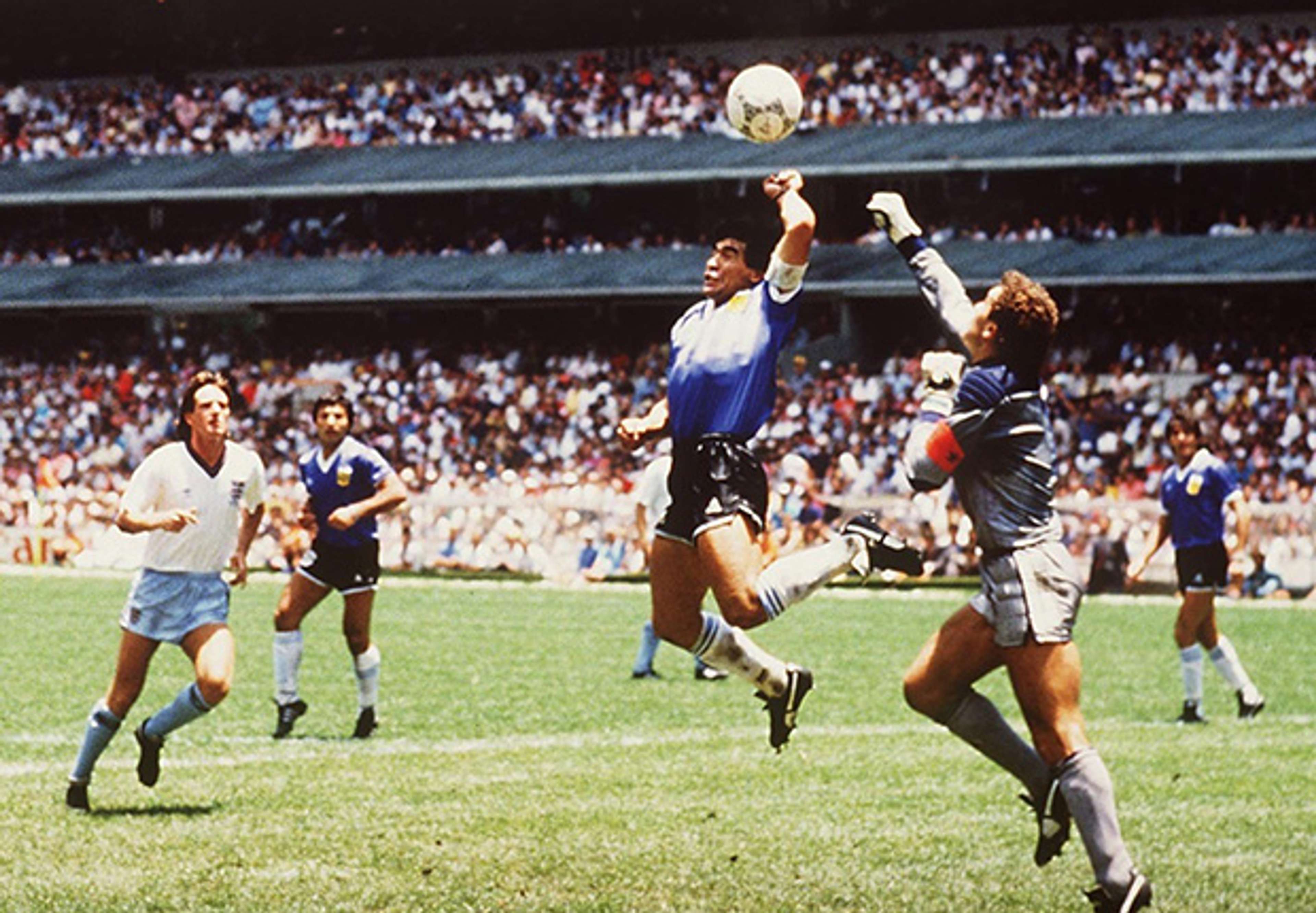Diego Maradona Hand of God World Cup 1986