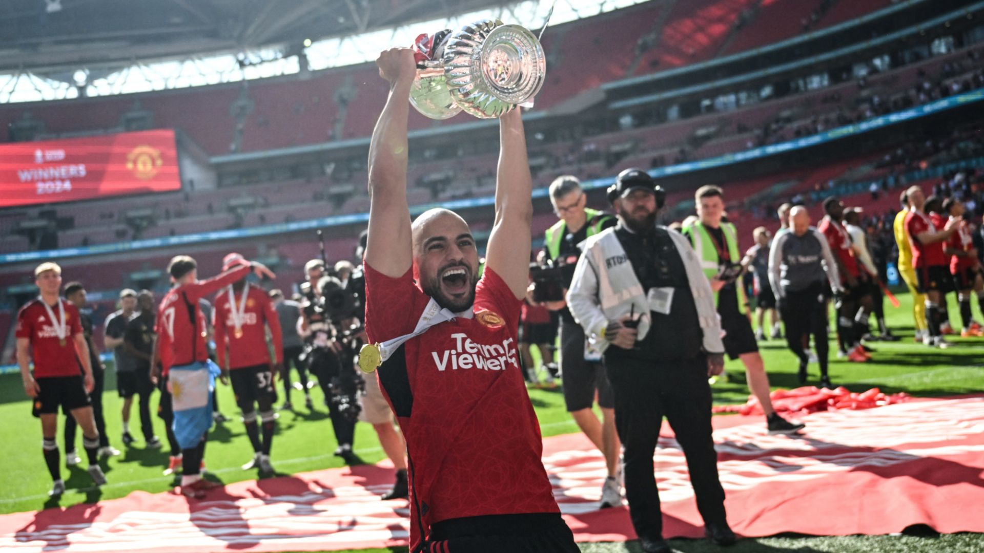 Sofyan Amrabat FA Cup Final