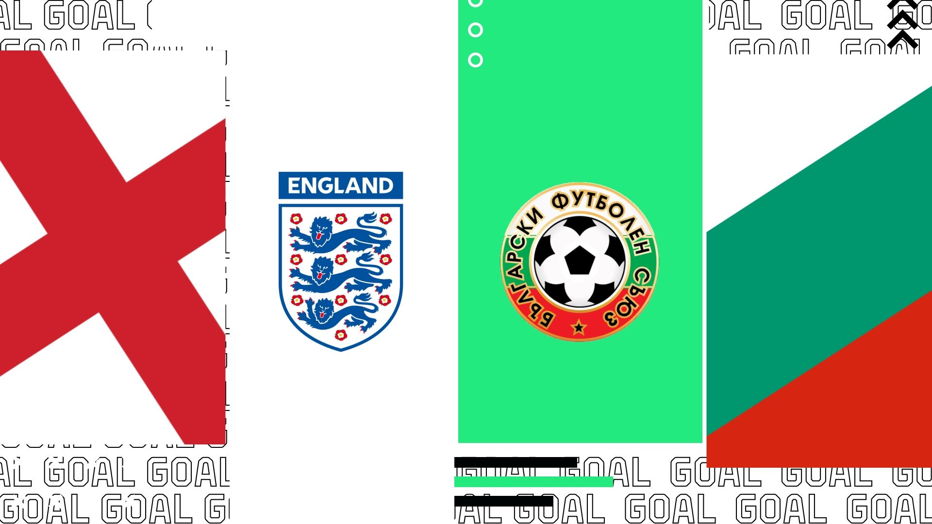 Inghilterra-Bulgaria tv streaming