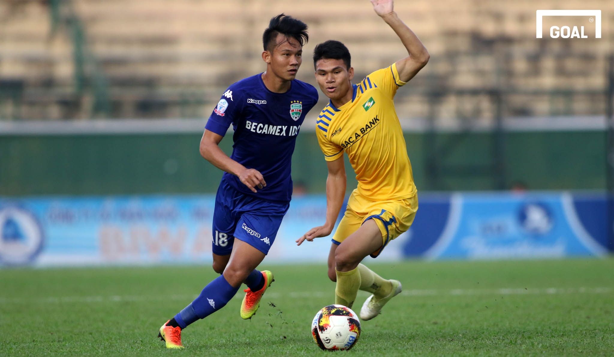 B.Bình Dương SLNA Chung kết lượt đi Cúp Quốc gia 2017