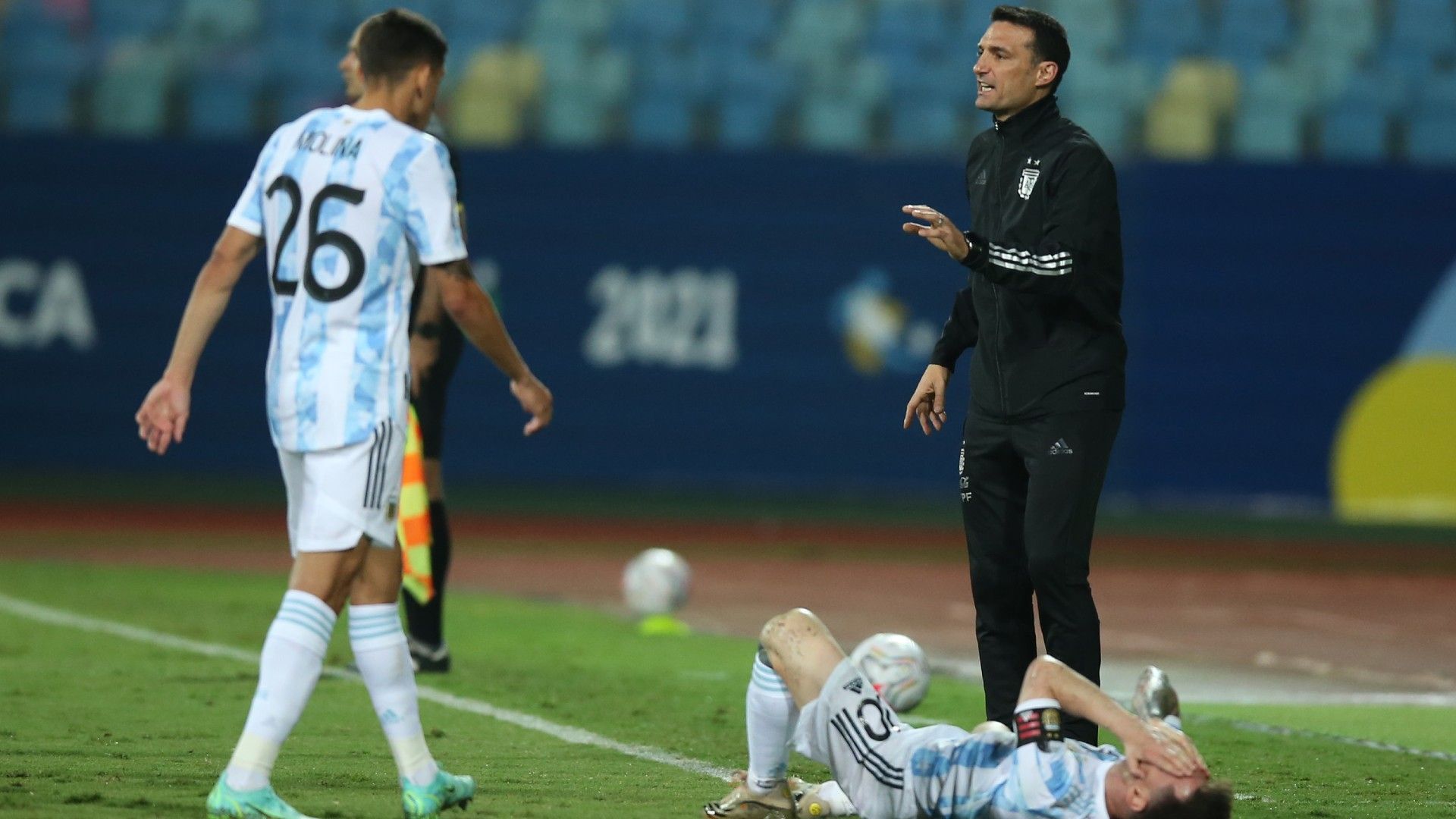 Lionel Scaloni Argentina Ecuador Copa America 04072021