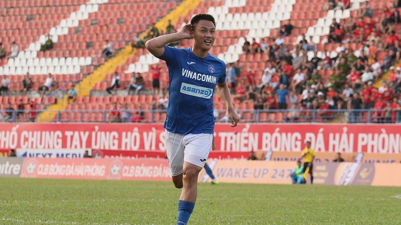 Mac Hong Quan Hai Phong vs Than Quang Ninh Round 17 V.League 2019