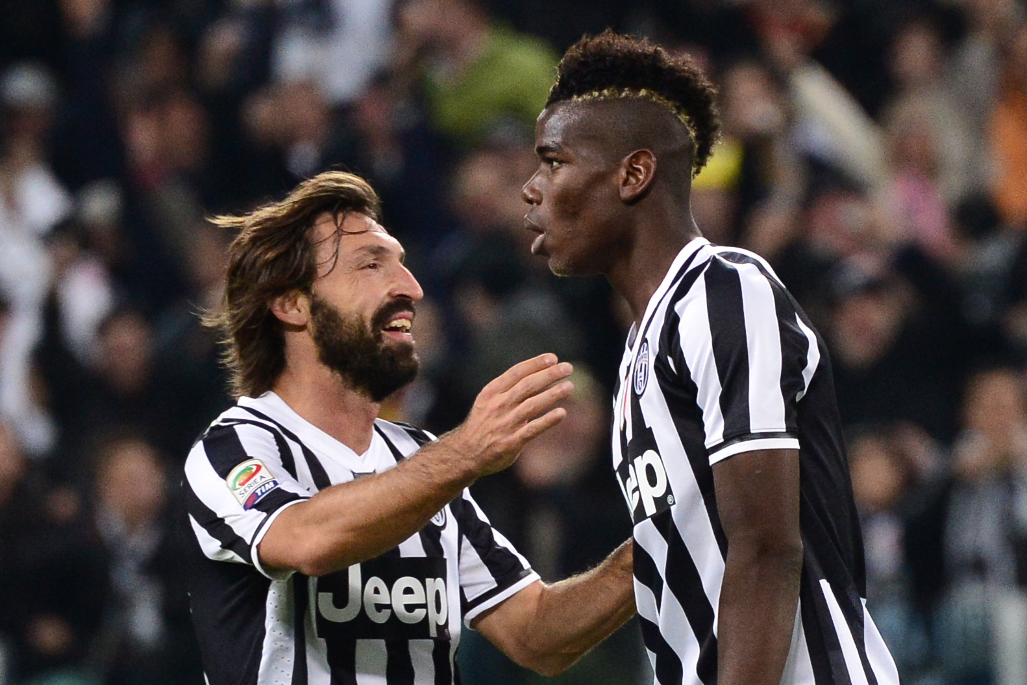 Dreh- und Angelpunkt bei Juventus: Andrea Pirlo und Paul Pogba