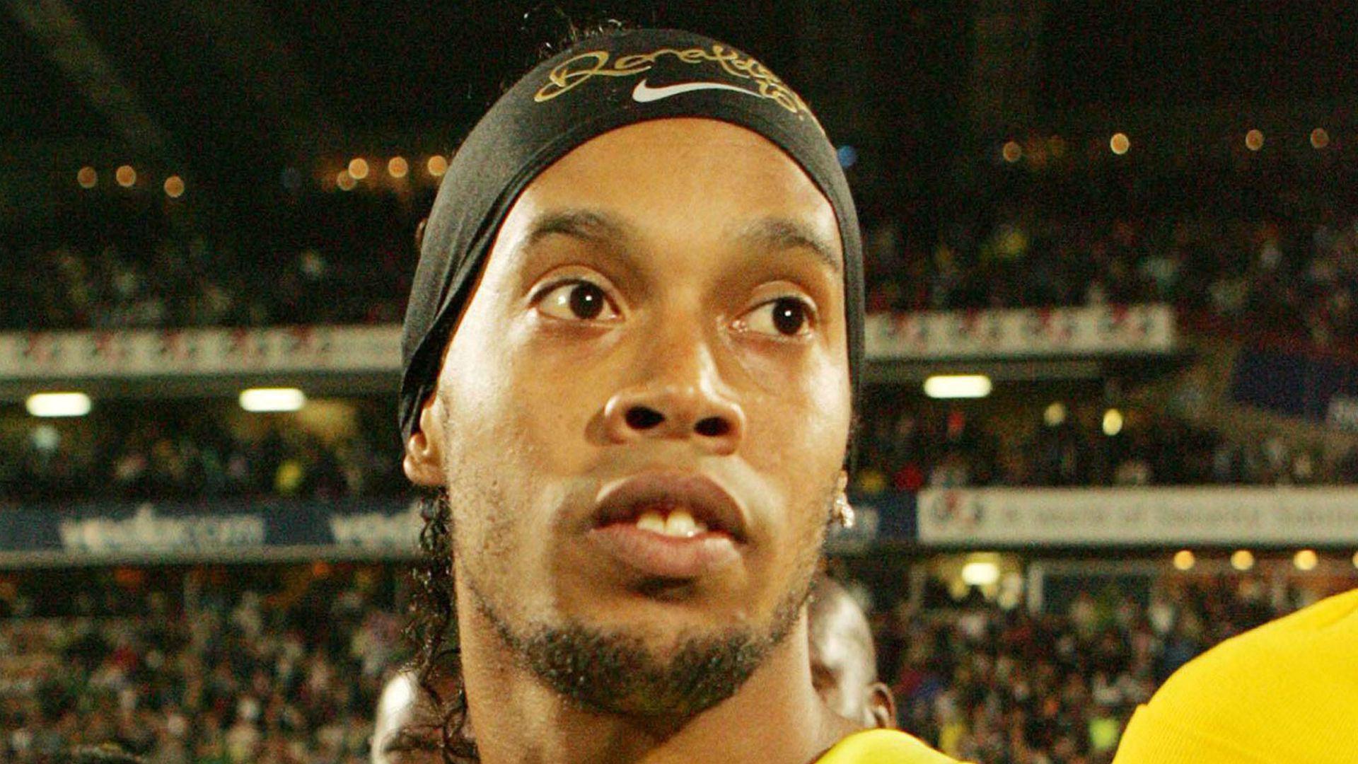 Ronaldinho with Sundowns jersey