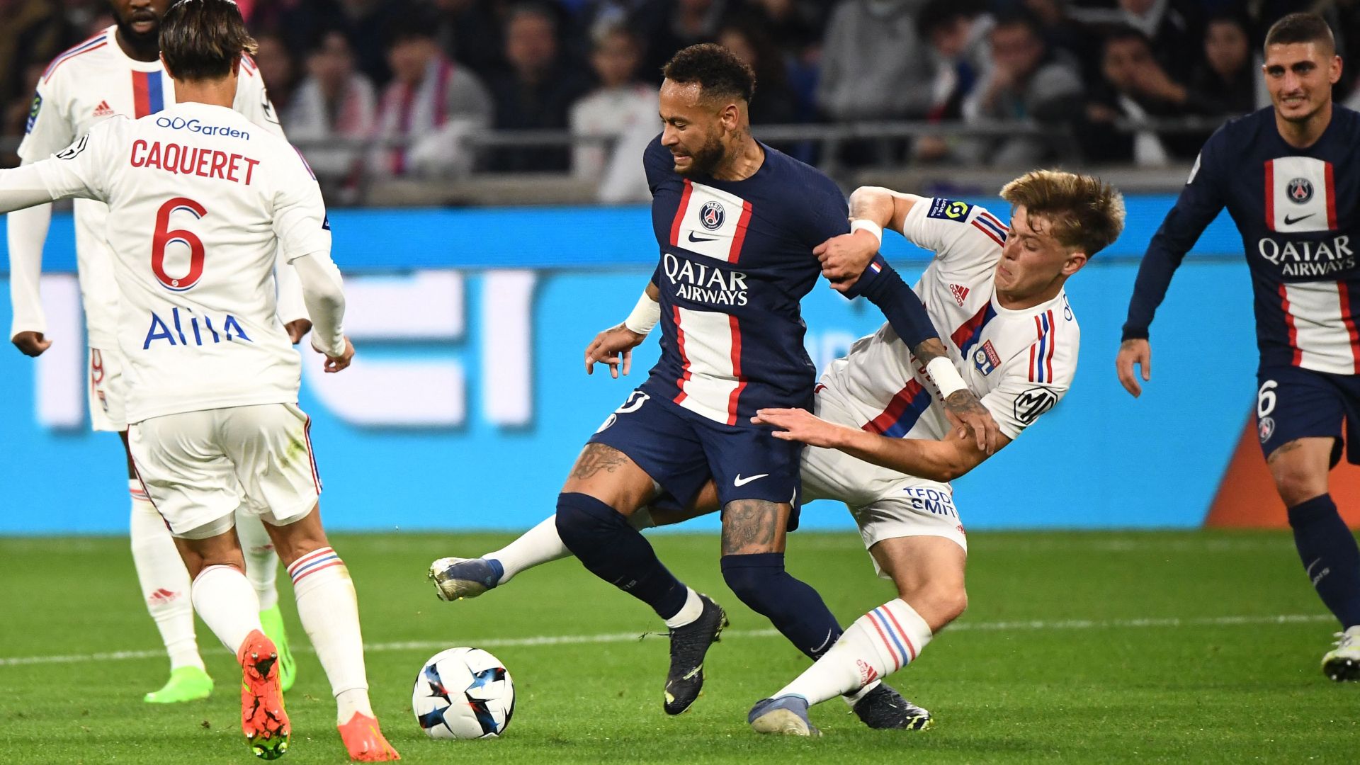 Neymar Lyon PSG Ligue 1 18092022