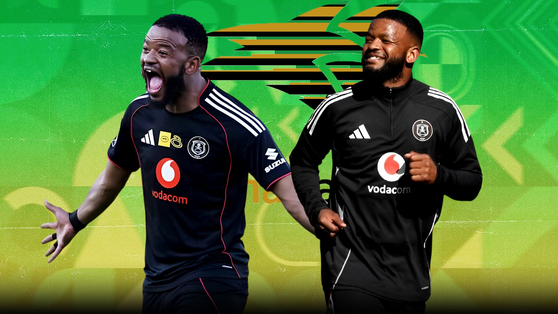 Sipho Mbule of Orlando Pirates 16-9