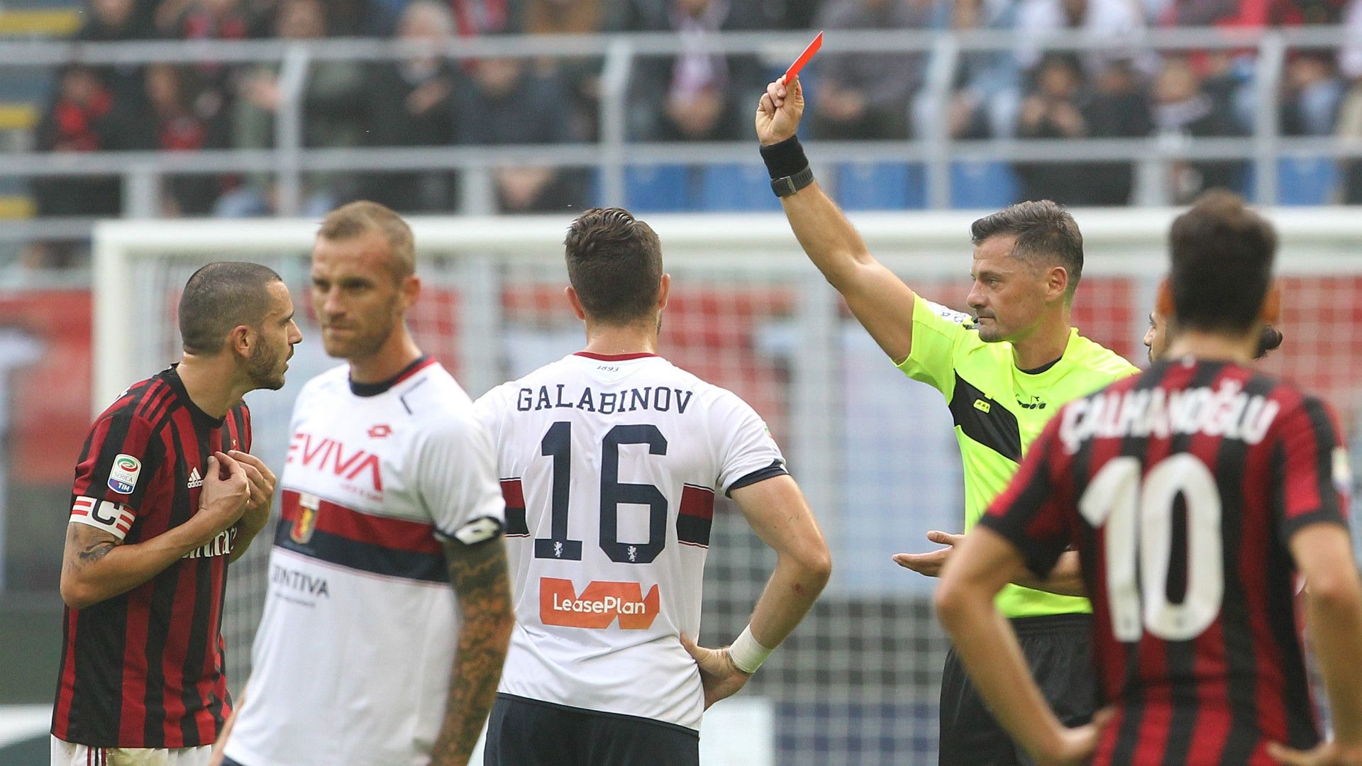 Leonardo Bonucci Milan Genoa Serie A