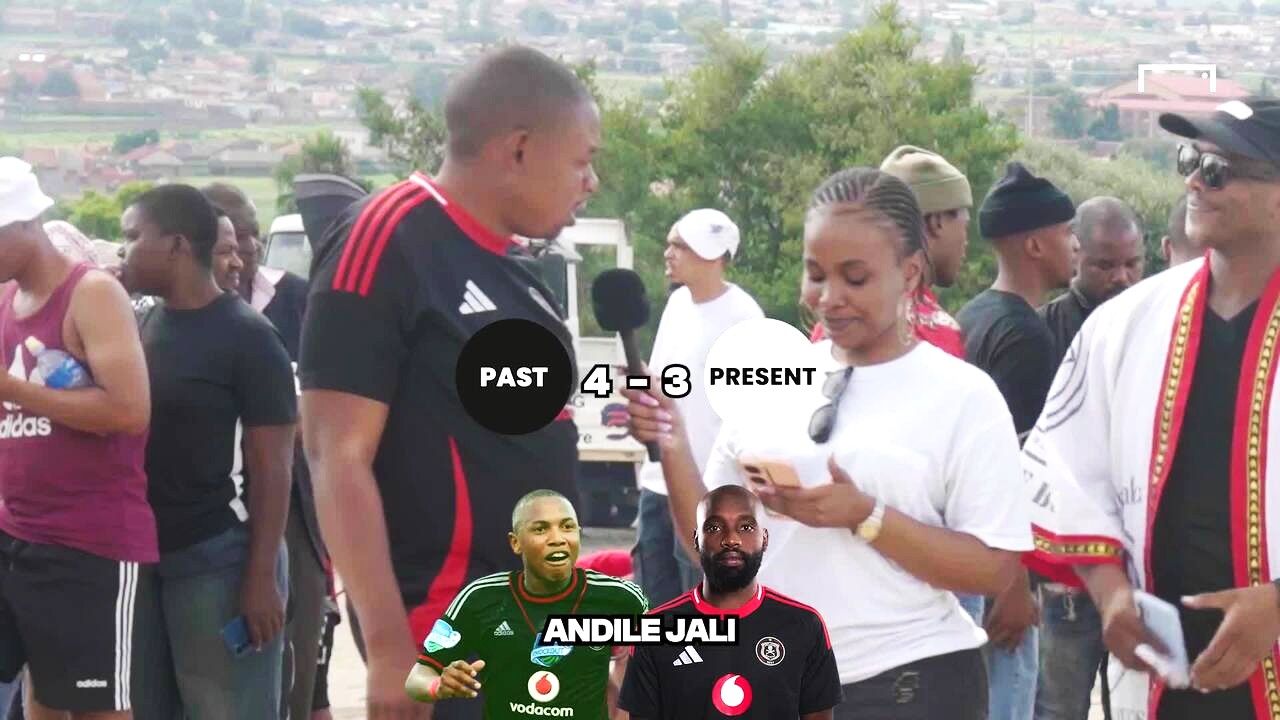 Orlando Pirates fan former vs current players video
