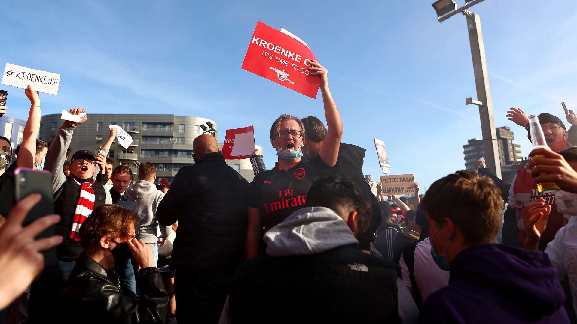 Arsenal protests