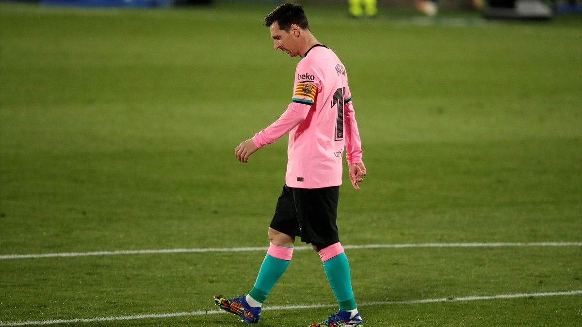 Lionel Messi Getafe Barcelona 10172020