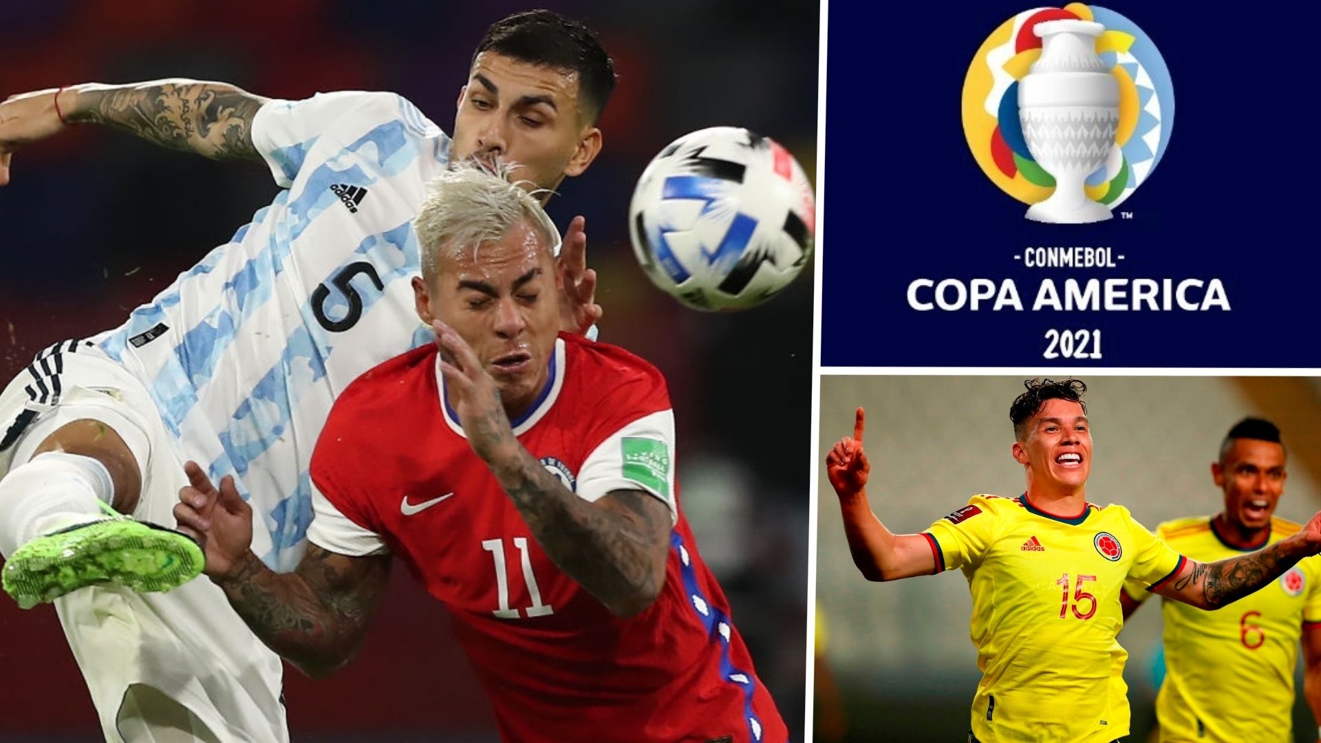 argentina chile y colombia en la fase de grupos copa américa 2021
